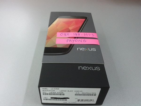 ข่าว Nexus ยังไม่หมด ขอเชิญพบกับ Nexus 4 มือถือจัดเต็มจากค่าย LG !