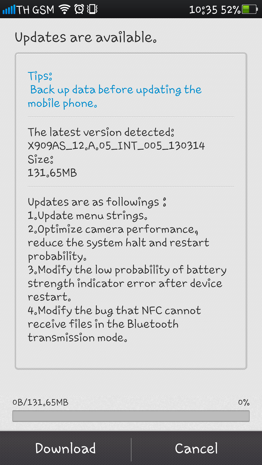 ข่าวสั้น(มาก) Oppo Find 5 Firmware Update