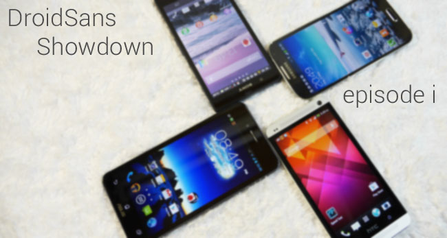 DroidSans Showdown ตอนที่ 1 : ศึกสี่เส้า Asus Padfone Infinity , htc One , Sony Xperia Z , Samsung Galaxy S4