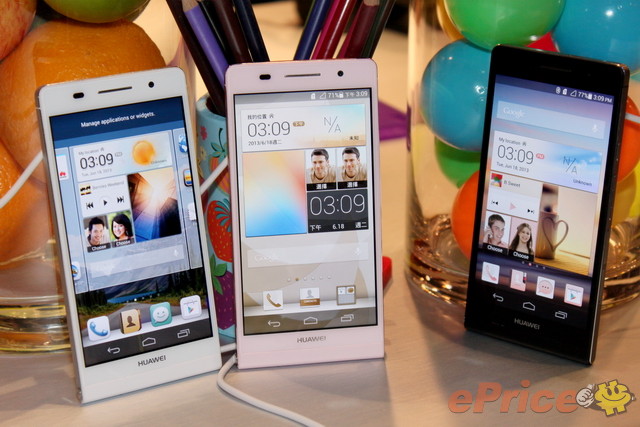 Huawei Ascend P6 เปิดตัวพร้อมกับความบาง 6.18 มิลลิเมตร
