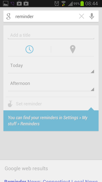 ตั้งค่าเตือนเมื่อถึงที่หมายด้วย Google Now