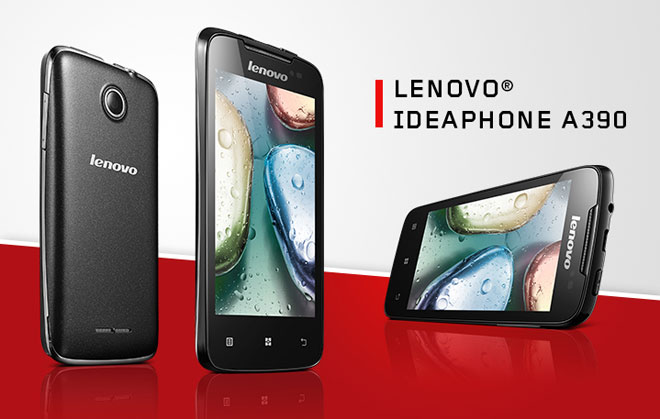 [PR NEWS] Lenovo A390 สมาร์ทโฟน 2 ซิม ราคาเบาๆ รองรับทุกการใช้งาน
