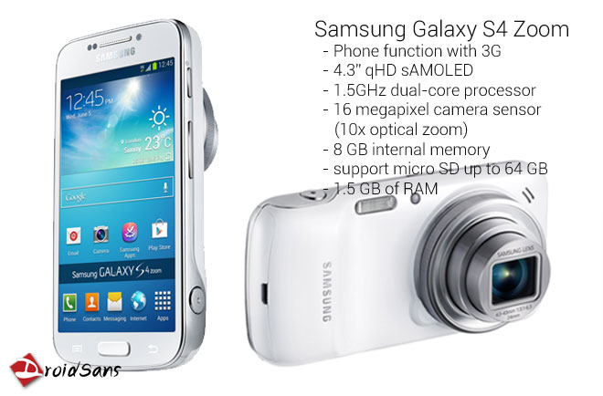Samsung Galaxy S4 Zoom ถือกำเนิดแล้ว อยากได้ทั้งมือถือทั้งกล้อง จัดไป