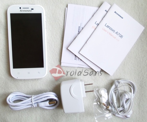 [Preview] พรีวิว Lenovo A706 แกะกล่องเช็คสเปค