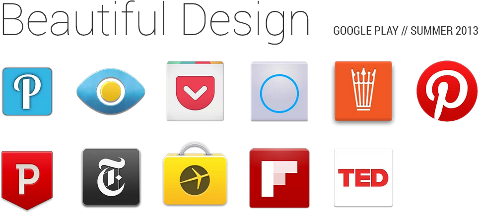 Google Play ประกาศคอลเลคชั่นแอพสวยประจำฤดูร้อน 2013