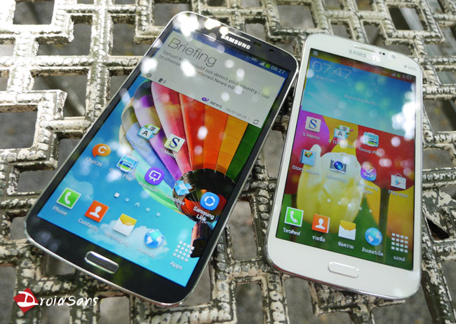 พรีวิว Samsung Galxy Mega 6.3 และ Galaxy Mega 5.8 DUOS