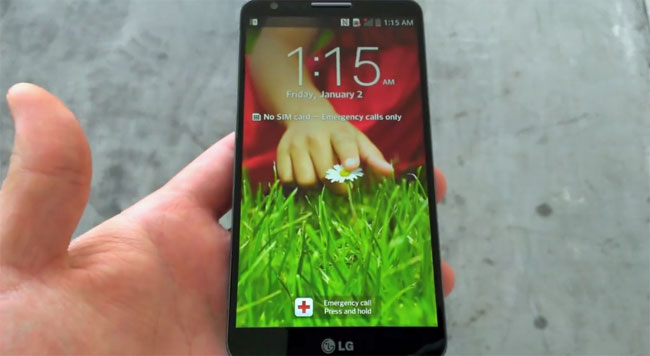 ไม่ต้องดูภาพหลุดมัวๆ อีกต่อไป LG Optimus G2 ตัวจริง มาเป็นคลิป ฉายแล้ววันนี้