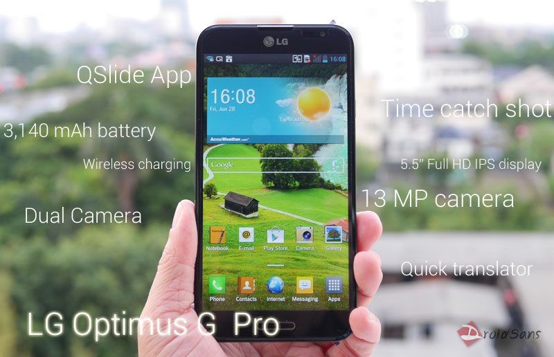 [REVIEW] รีวิว LG Optimus G Pro