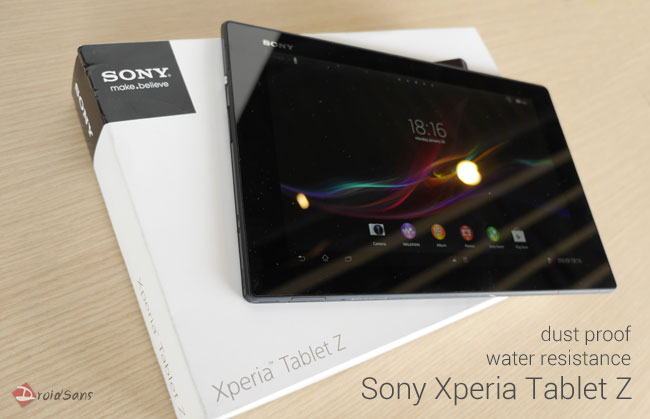 [REVIEW] รีวิว Sony Xperia Tablet Z เร็วกว่าด้วย 4G อึดกว่าด้วยมาตรฐาน IPX57 กันน้ำ กันฝุ่น