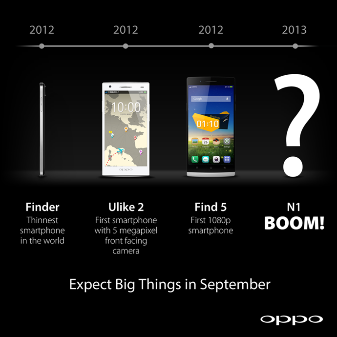 Find 5 เตรียมตกรุ่น กันยายนนี้ OPPO N1 มาแน่นอน