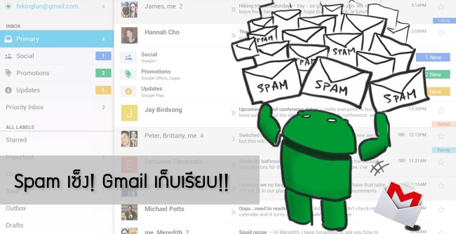 Gmail แบบใหม่แยกเมล์โฆษณาจนร้านค้าโอดครวญ