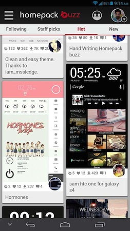 Buzz Launcher [Freeware] เพิ่มสีสันให้ Device ของคุณได้ง่ายๆ