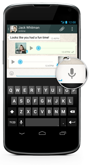 Whatsapp เพิ่มฟีเจอร์ Push-To-Talk