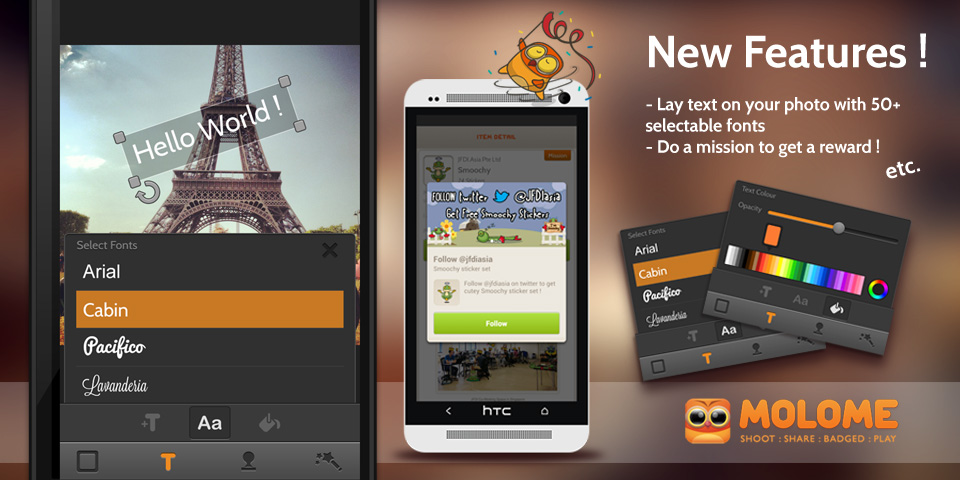 MOLOME อัพเดทใหม่ กับ 10 เหตุผลที่ไม่ควรพลาดแอพนี้