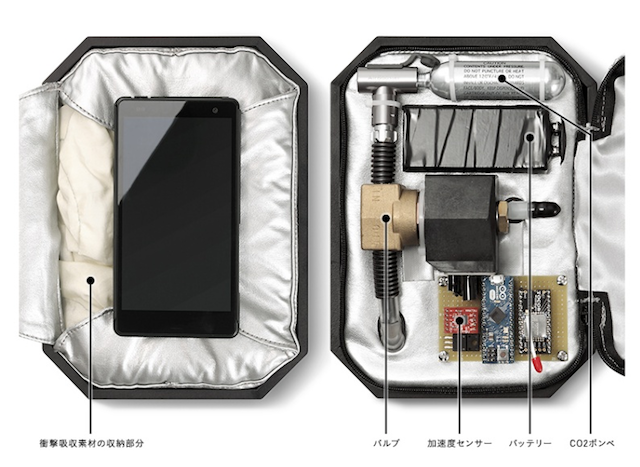 Honda เปิดตัวเคสมือถือถุงลมนิรภัย ปลอดภัยฝุดๆ!