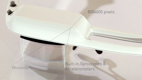 Laster SeeThru แว่นตา Augmented Reality (AR) แบบ wireless ตัวแรก (น้องๆ scouter พี่เบจิต้า)