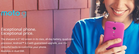 เปิดตัว Moto G เวอร์ชั่น 2 ซิม วางขายที่ออสเตรเลีย!