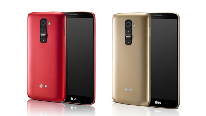 เปิดตัว LG G2  สีแดงและสีทองอย่างเป็นทางการต้อนรับเทศกาลตรุษจีน