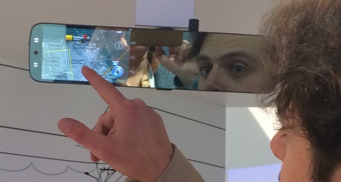 ทำไปได้ Robin Labs จับมือกับ Pioneer โชว์กระจกมองหลังแอนดรอยด์ พร้อมทำงานด้วยคำสั่งเสียง