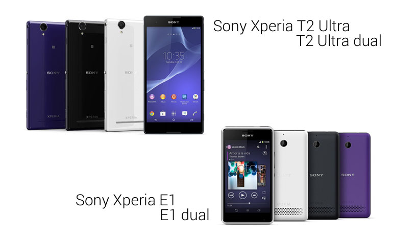 ชาวอารยธรรมมีเฮ!! เมื่อ SONY เผย มีบ้านเล็กอีก 2 หลัง Xperia T2 Ultra และ Xperia E1