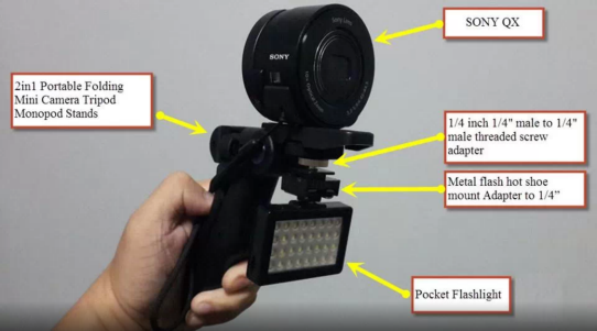 [DIY] หมดคำสบประมาทว่า “มีตา หามีแววไม่” จับ SONY QX-10 มาติดแฟลชมันซะเลย