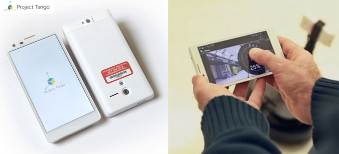 Google โชว์เมพกับ ATAP Project Tango มือถือสแกนพื้นทีรอบตัวได้แบบ 3D