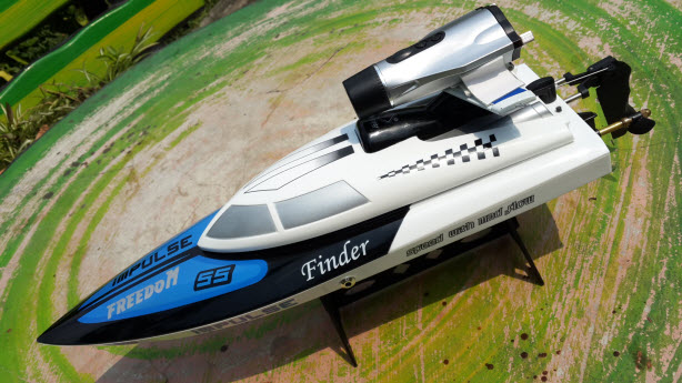 [DIY] ก็อยากได้วิวบนเรือนี่น่า กับ Action CAM on RC Boat