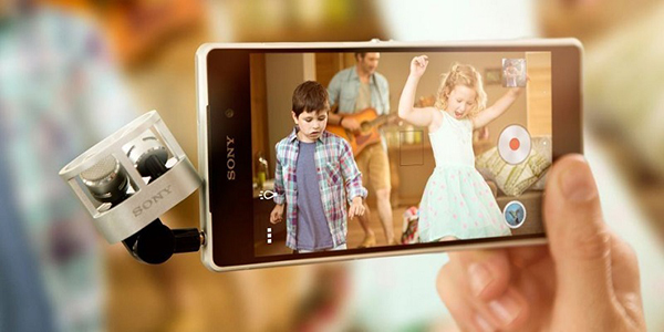 [อุปกรณ์เสริม] STM10 ไมโครโฟนสเตอริโอสำหรับ SONY Xperia Z2