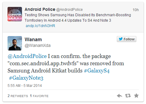 เลิกแล้วค่ะ หนูเลิกโกงคะแนนแล้วค่ะ มือถือ Samsung จากนี้จะเลิกโกงคะแนน Benchmark แล้ว