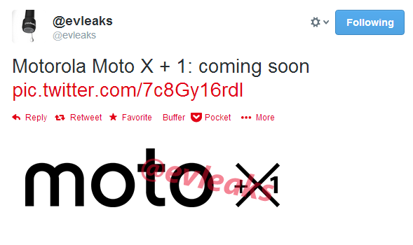 ตีบวก…เตรียมพบกับทายาท Moto X กับชื่ออินดี้ๆ Moto X + 1