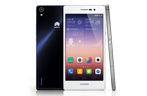 Huawei เปิดตัว Ascend P7 ตามนัด เน้นเครื่องบางและกล้องเอาใจคอ selfie