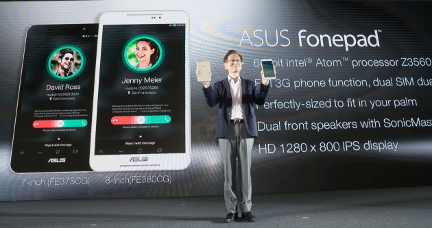 ASUS จัดเต็มเปิดตัวแท็บเล็ต 3 รุ่นรวดทั้ง Fonepad 8, MeMO Pad 7 และ MeMO Pad 8