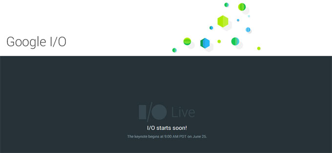 ชมถ่ายทอดสด Google I/O 2014 เวลา 23:00 น.