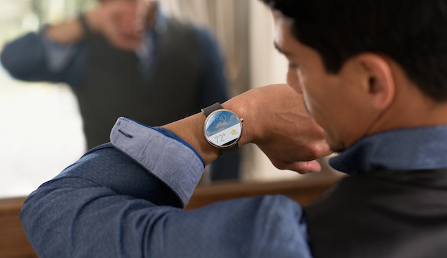 ตัวอย่างการใช้งาน Moto 360
