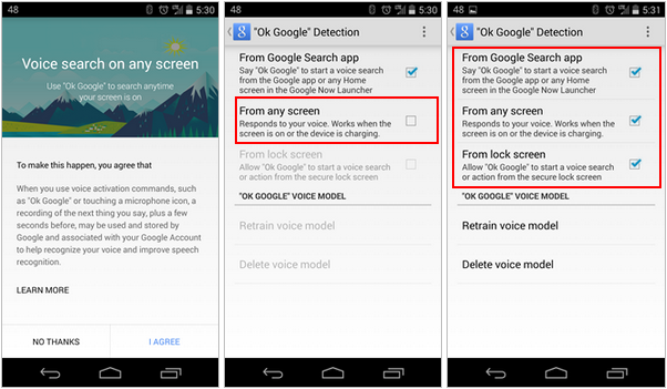 Google เริ่มปลดล็อค Google Now ให้รองรับการเรียก OK Google แม้อยู่ในโหมดล็อคสกรีน