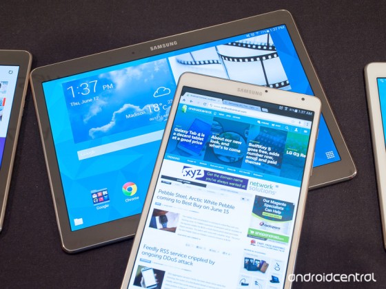 [วิดีโอ] ทดลองจับ Samsung Galaxy Tab S