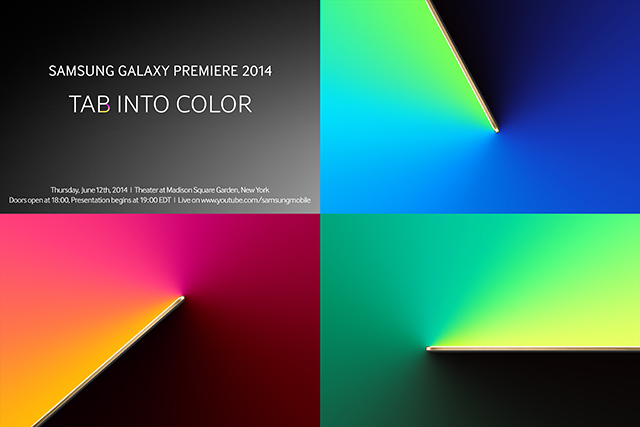ถ่ายทอดสด Samsung GALAXY Premiere 2014 : TAB INTO COLOR เช้าวันศุกร์ เวลา 6 โมง