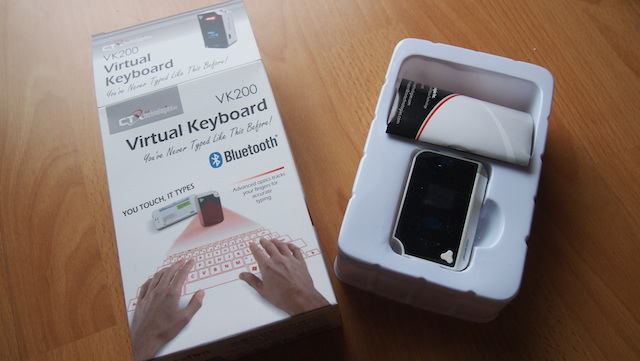 ประกาศผลการประมูล Virtual Keyboard VK 200 คีย์บอร์ดเลเซอร์ขนาดพกพา