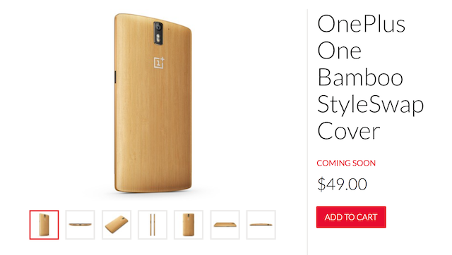 OnePlus One เพิ่มตัวเลือกให้ผู้ใช้งานกับฝาหลังไม้ไผ่สุด unique