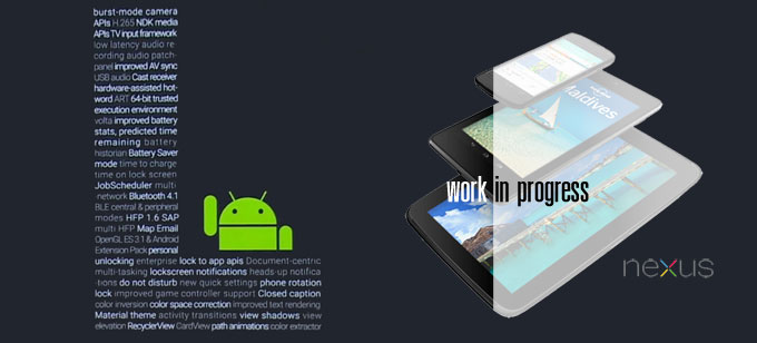 พบโค้ด Android L Preview สำหรับ Nexus 4, Nexus 7 2012 และ Nexus 10