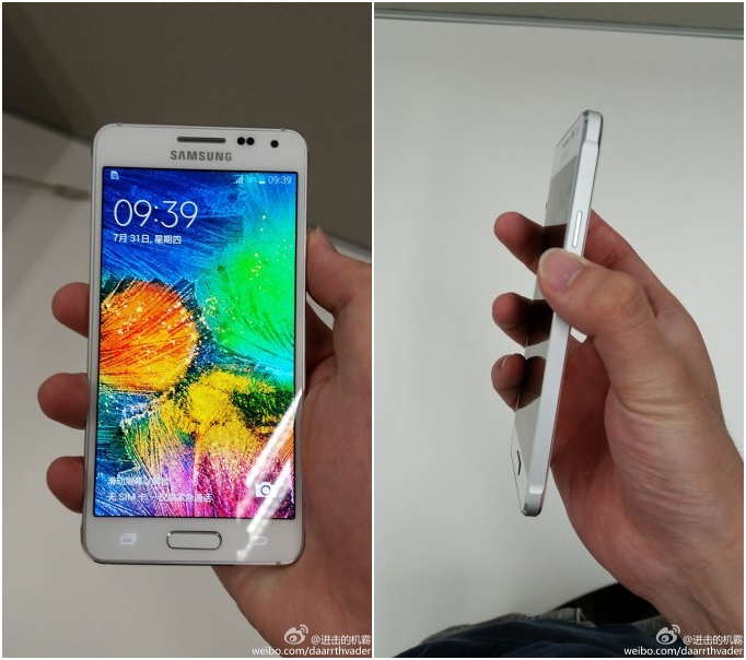หลุดภาพ Samsung Galaxy Alpha รุ่นสีขาว พร้อมข้อมูลหน่วยประมวลผลที่ใช้