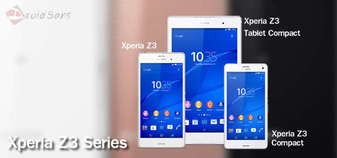 [IFA2014] Sony เปิดตัว Xperia Z3 ซีรี่ยส์รวม 3 รุ่น