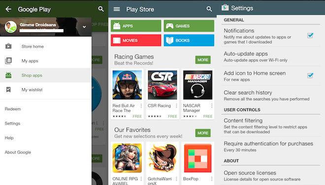 [download] Google Play Store 5.0 พร้อม material design มาแล้ววว!!