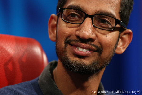 Sundar Pichai ขึ้นแท่นบริหารผลิตภัณฑ์หลักของ Google