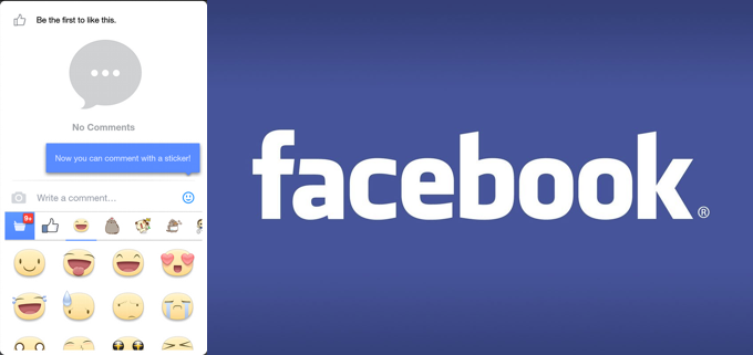 Facebook เริ่มเปิดให้ Comment ด้วยสติ๊กเกอร์ได้แล้ว