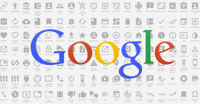 [Download]Google ปล่อยฟรี 750 ไอคอน ให้โหลดไปใช้งานได้แบบไม่มีค่าใช้จ่าย!!