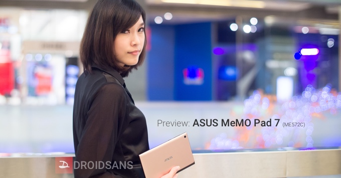 Preview: ASUS MeMO Pad 7 รูปทรงเลอค่า สเปคล่าโดนใจ เน็ตไวรับ 4G