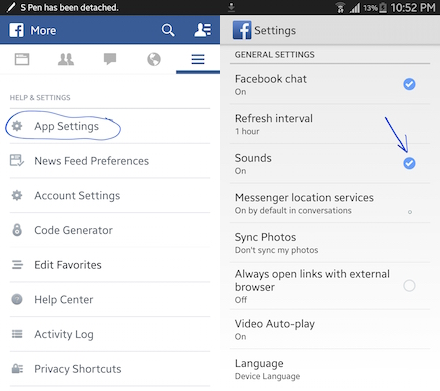 วิธีปิดเสียง Like – Comment ใน Facebook อัพเดทล่าสุด พร้อมตั้งค่าอื่นๆ ประหยัดแบตและดาต้า