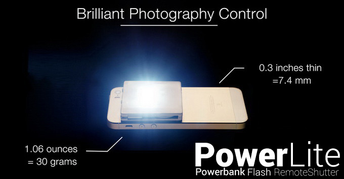 แฟลชมือถือสว่างน้อยไป งั้นต้องจัด PowerLite แบตสำรองที่มาพร้อมหลอด LED 14 ดวง