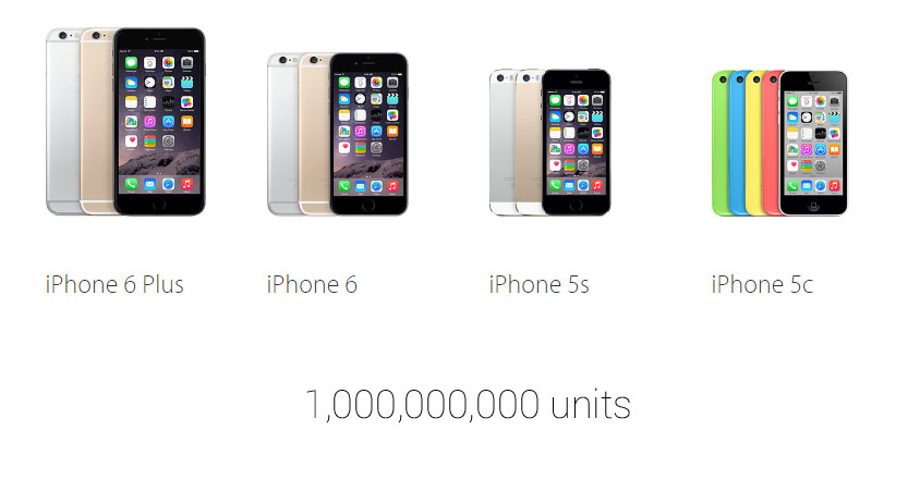 Apple ขายอุปกรณ์ iOS ทุบสถิติพันล้านเครื่อง เตรียมปล่อย Apple Watch เมษายนนี้